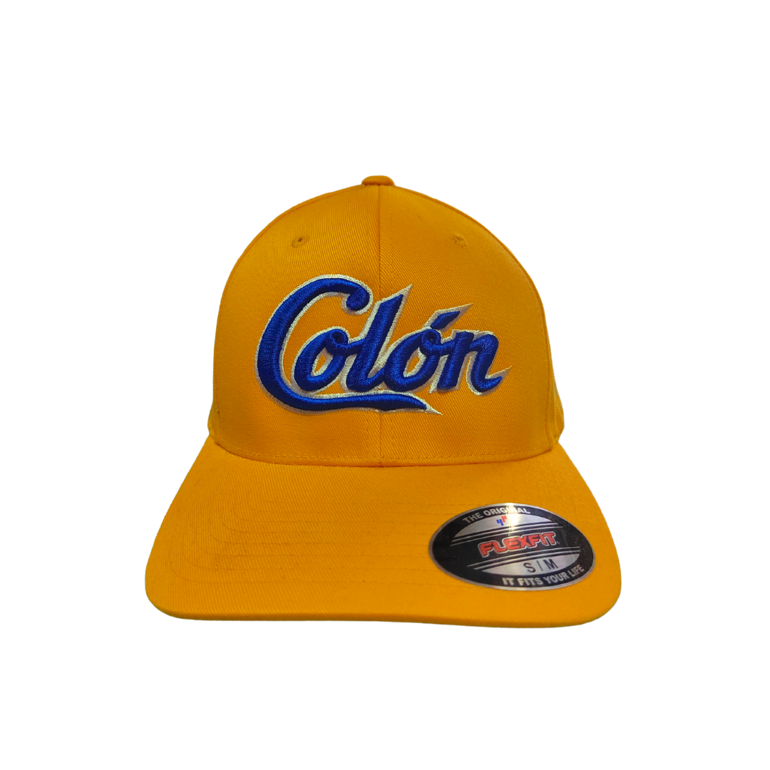 GORRA OFICIAL DE BÉISBOL COLÓN/YELLOW 2023