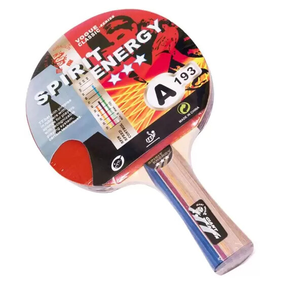 Ping-Pong Raqueta Spirit Energy Clássica Avulsa (1 pala)
