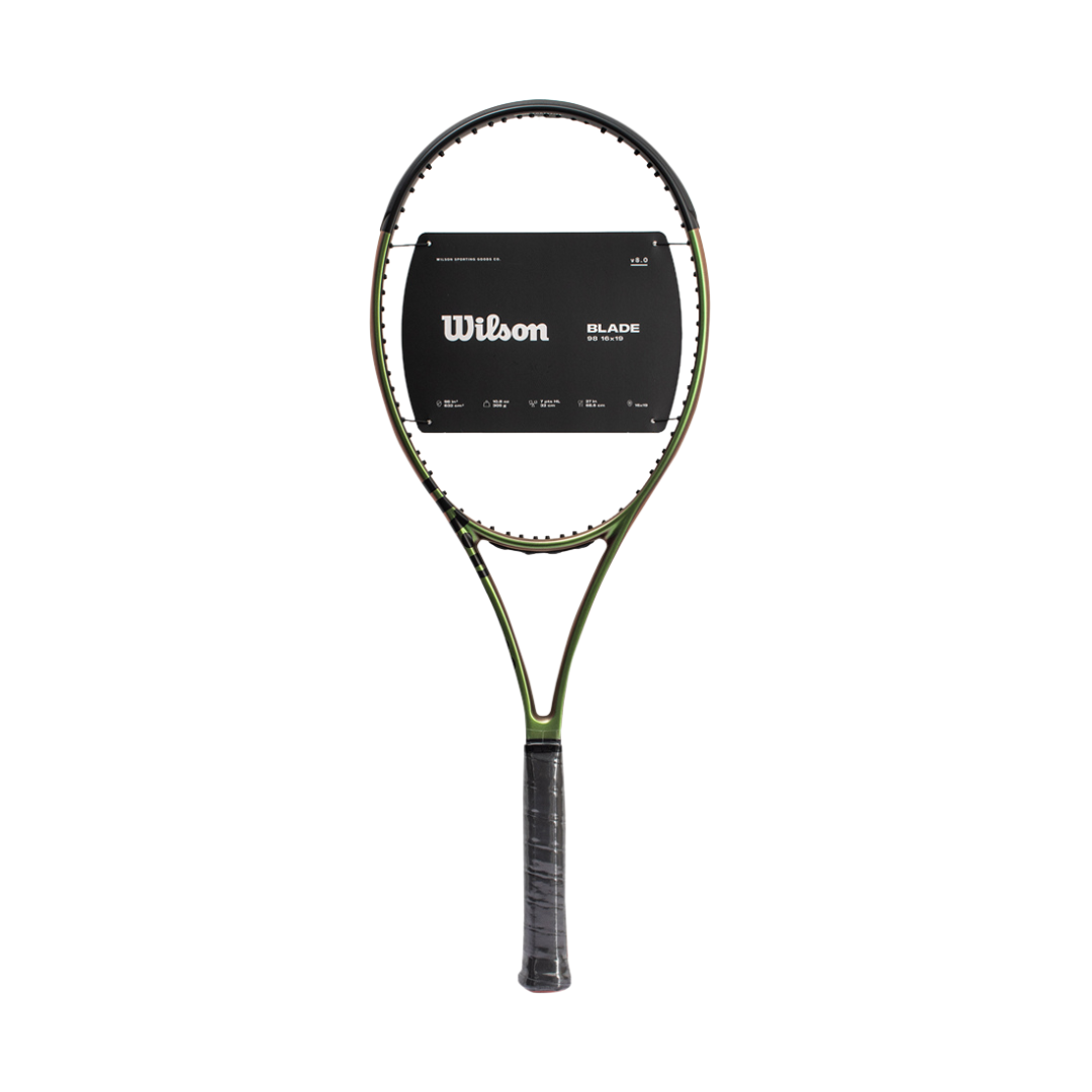WILSON Blade 98 (18x20) V8 - Raqueta de tenis (sin cuerda)