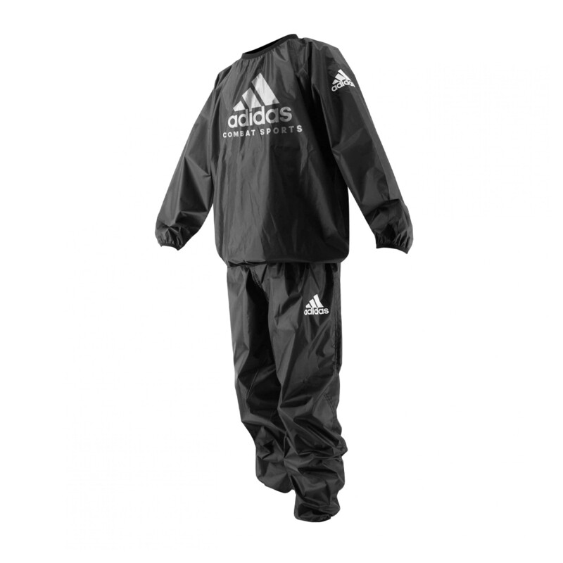 BUZO SAUNA SUIT BLACK/WHITE