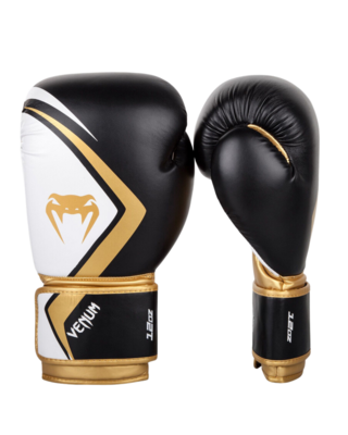 GUANTES BOXEO CONTENDER 2.0 BLACK/WHITE/GOLD