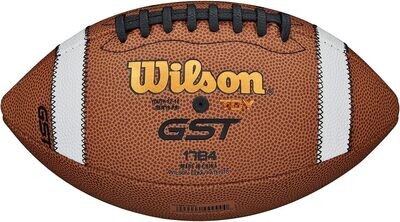Balón de fútbol americano Wilson GST de material sintético compuesto