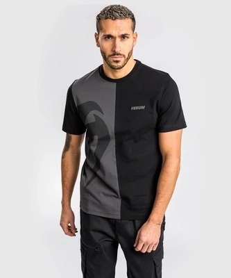 Camiseta Venum Giant Split - Negro/Gris