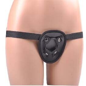 Pleasure Isle Beginner’s Harness (2 Different Sized Silicone Rings Included)