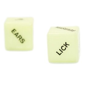 Pleasure Isle “Glowing Foreplay” Dice