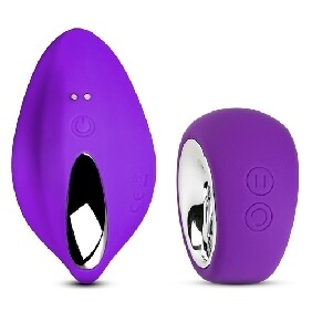 Pleasure Isle Pretty Purple Panty Vibe w/ Remote
