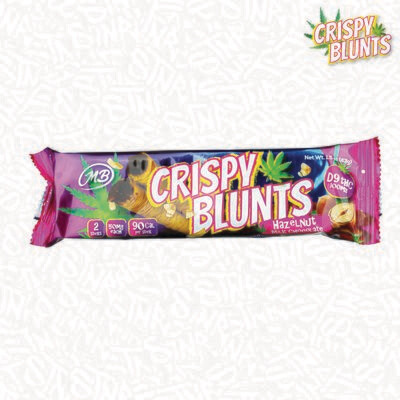 Hazelnut Chocolate Crispy Blunts