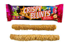 Hazelnut Chocolate Crispy Blunts