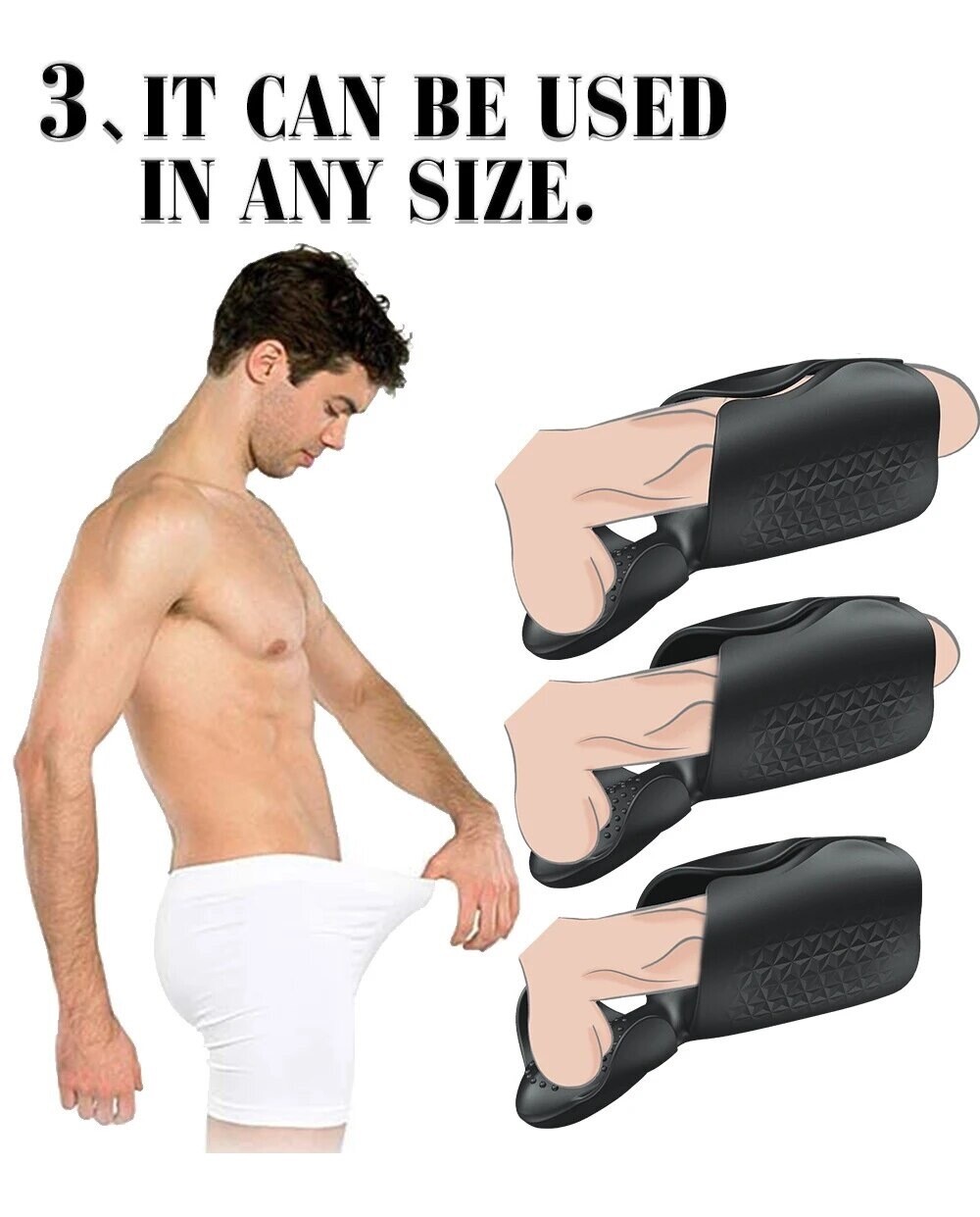 Pleasure Isle Rocket Glove Penis Stimulator