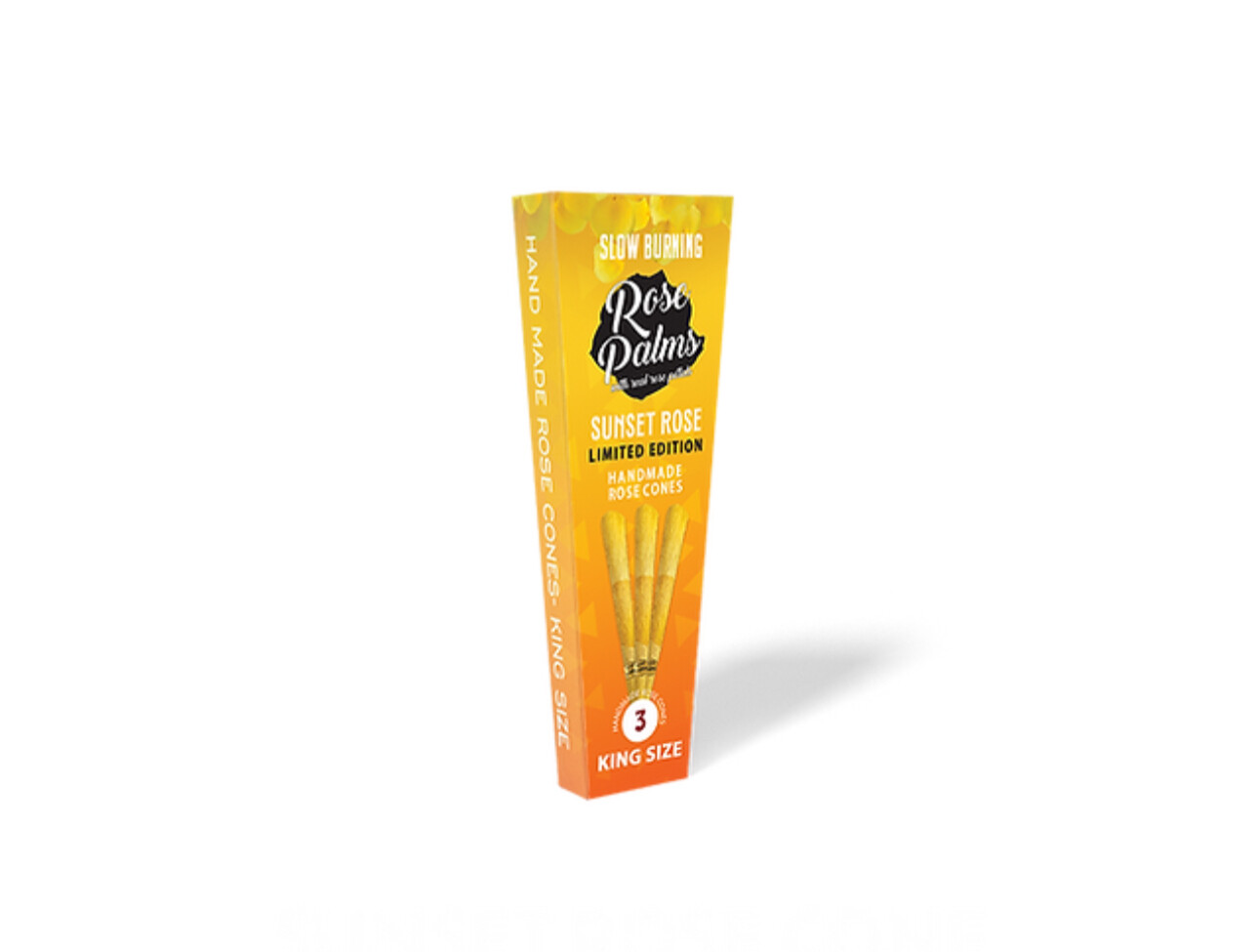 Sunset Rose Cone (3 pack)