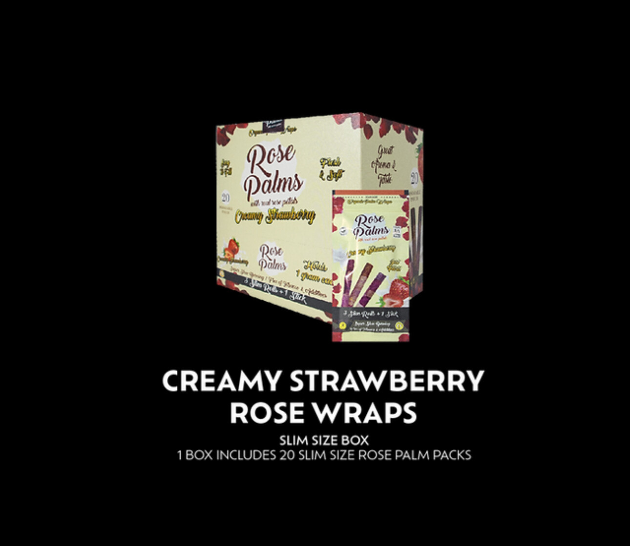 Creamy Strawberry Slim Box (20 packs of 3)