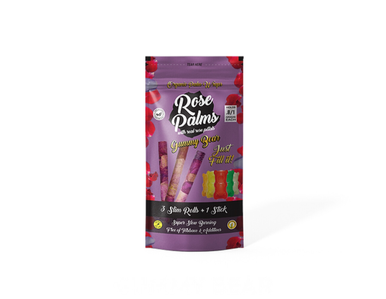 Gummy Bear Rose Cones (Slim) 3 pack