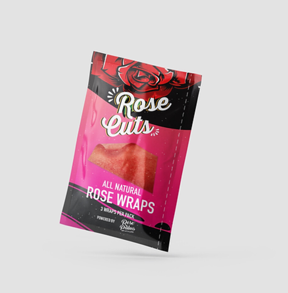Pink Rosecut Wraps (3 pack)