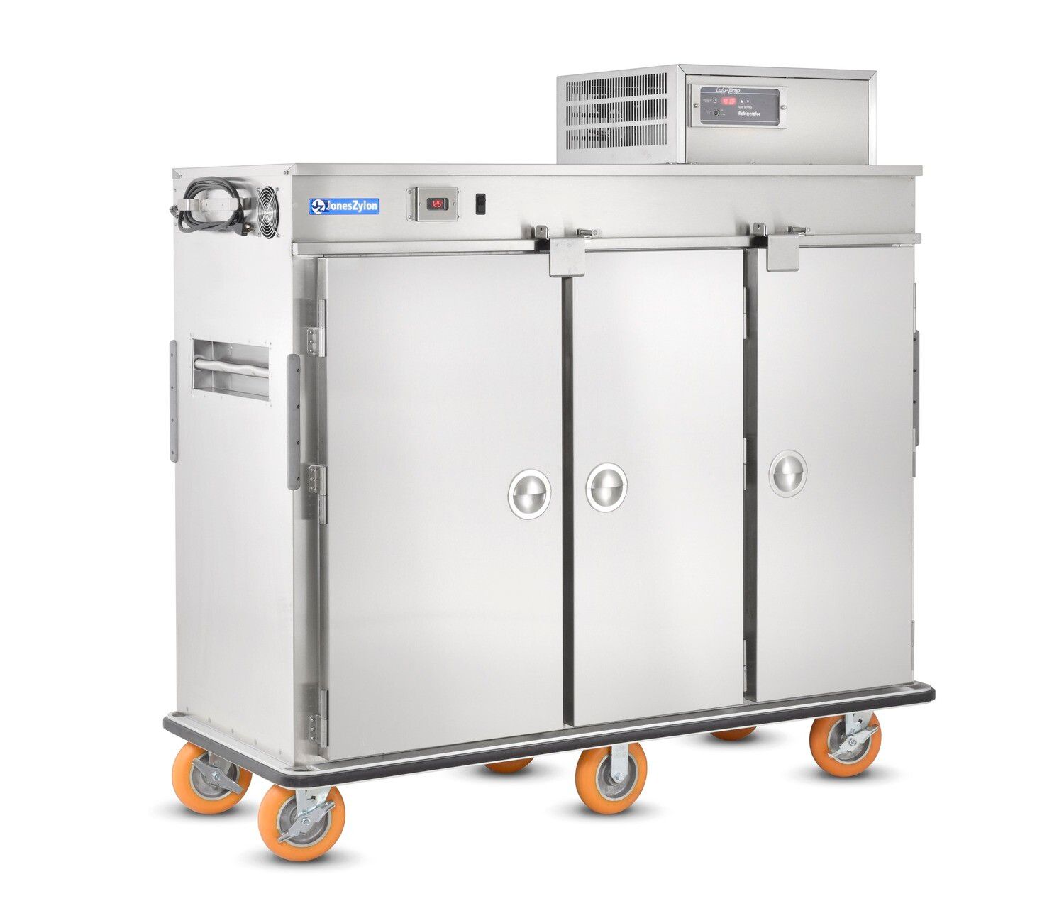 MealPro JZHR-44-HC Heated & Refrigerated Healthcare Meal Delivery Cart