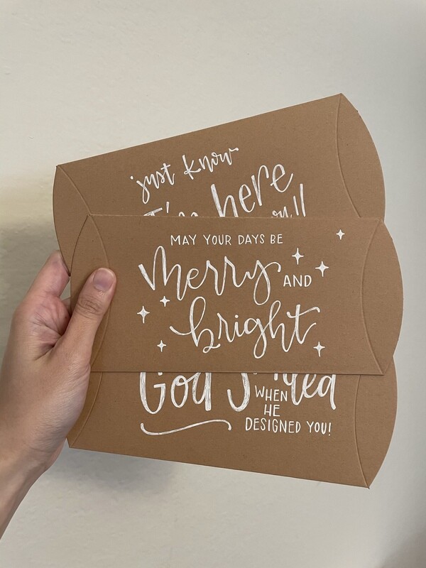 Gift Pillow Box