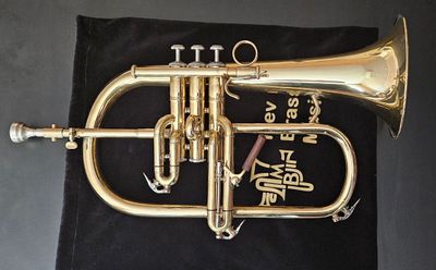Iliev Brass Music Flugelhorn, Professional Model Bononia Custom