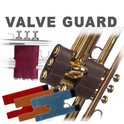 Протектор за пистони на тромпет от естествена кожа от KGU Music