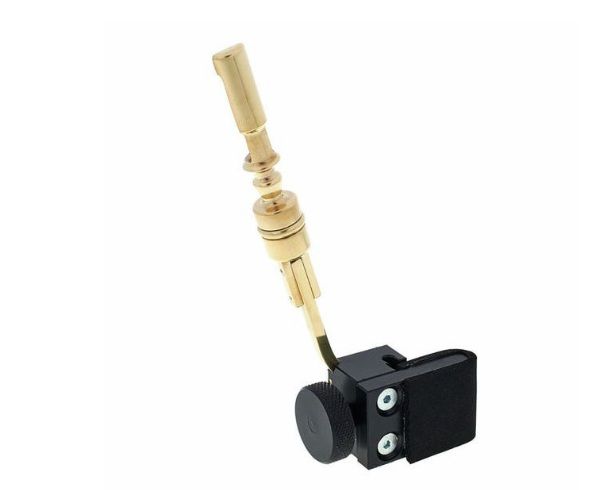 Държач/Щипка за тромбон за  нотен тефтер за шествия с магнитно закрепване и въртящ се държач (Südtiroler Marschbuchhalter)