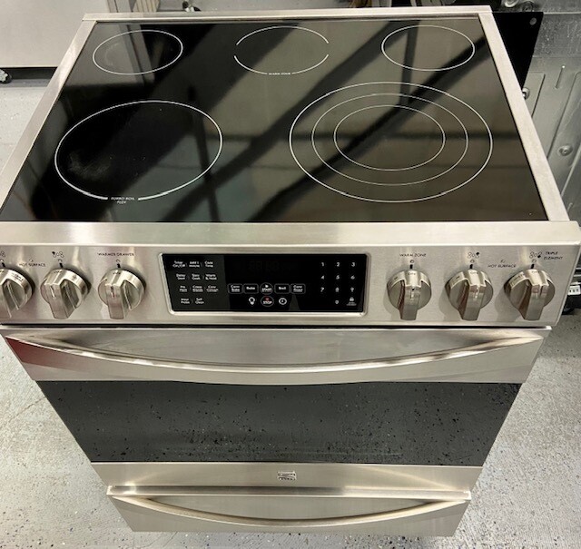 KENMORE ELITE SLIDE IN STOVE AF63201137