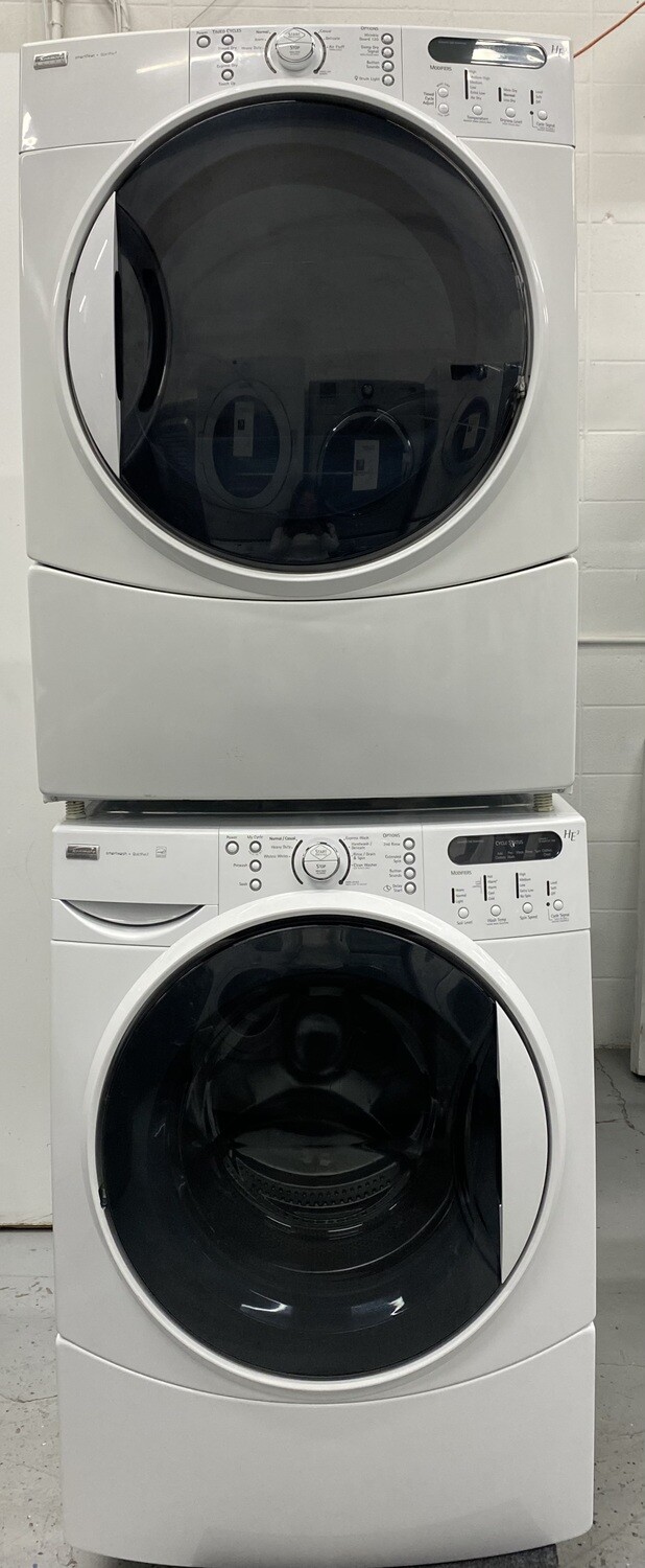 KENMORE WASHER & DRYER SET MY0201107 CSW5003139