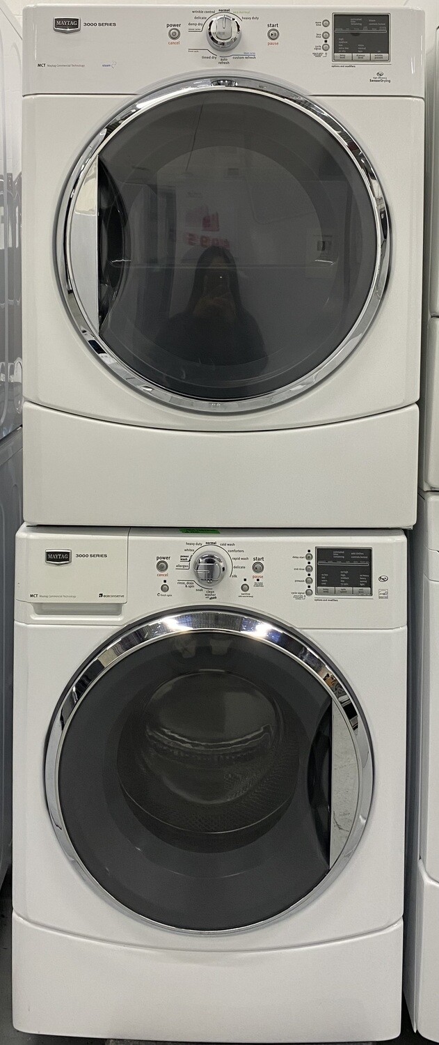 MAYTAG WASHER & DRYER SET M33302360 YMHWE301YW00