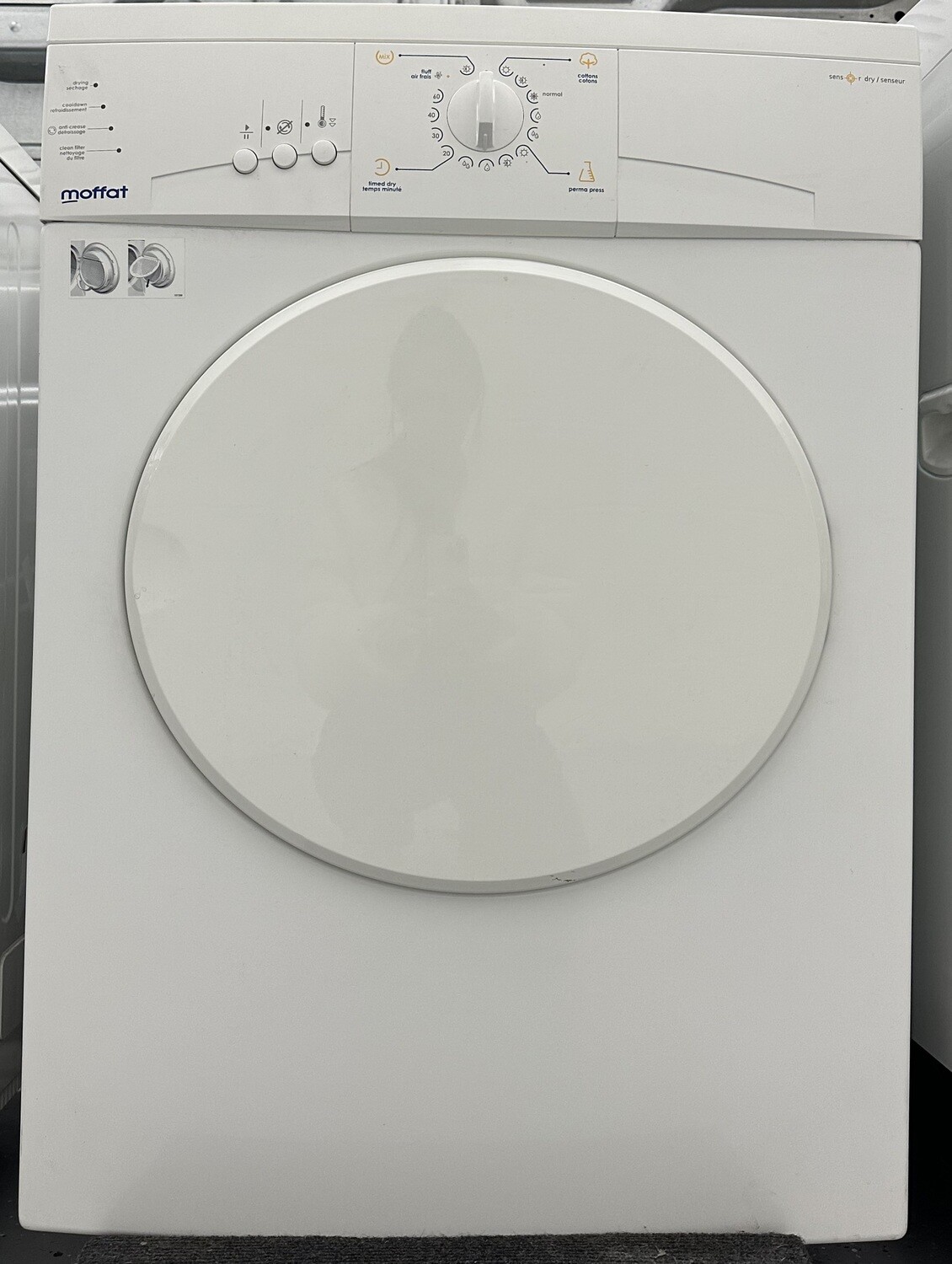 MOFFAT WHITE DRYER RCKH315EHWW TL500380 G