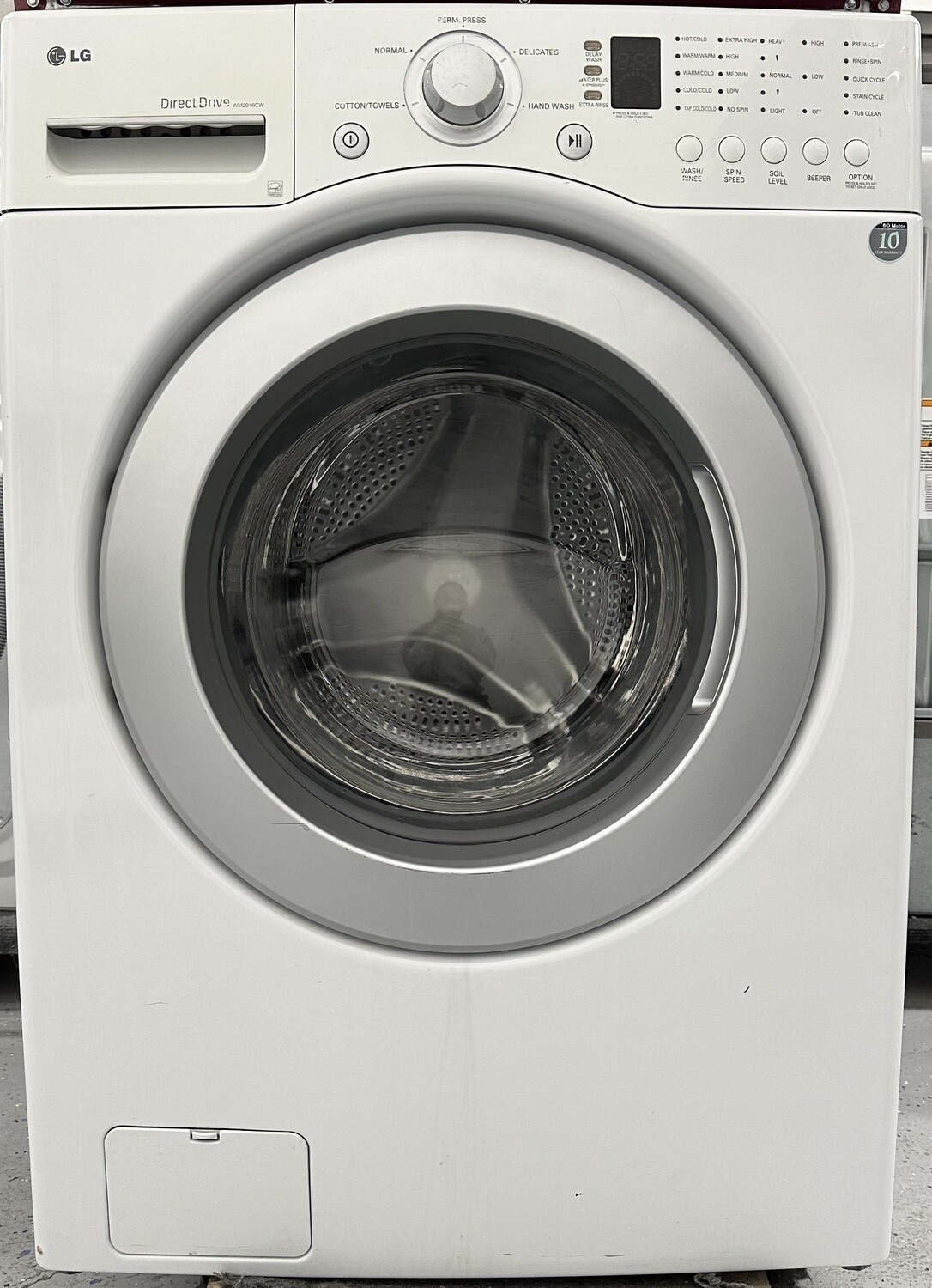 LG WHITE WASHER WM2016CW 001KWTX00129