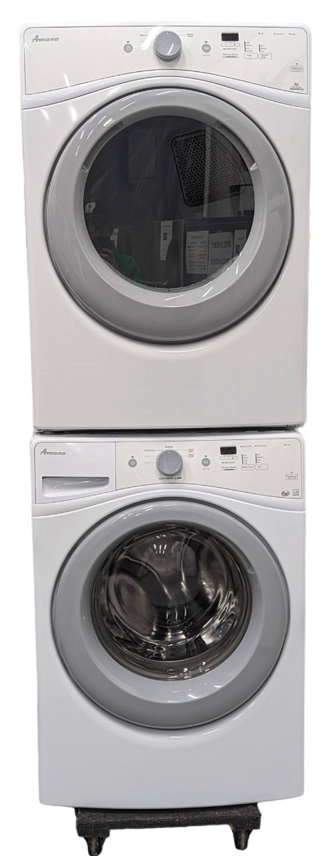 AMANA WHITE WASHER AND DRYER SET N/A  M62302543