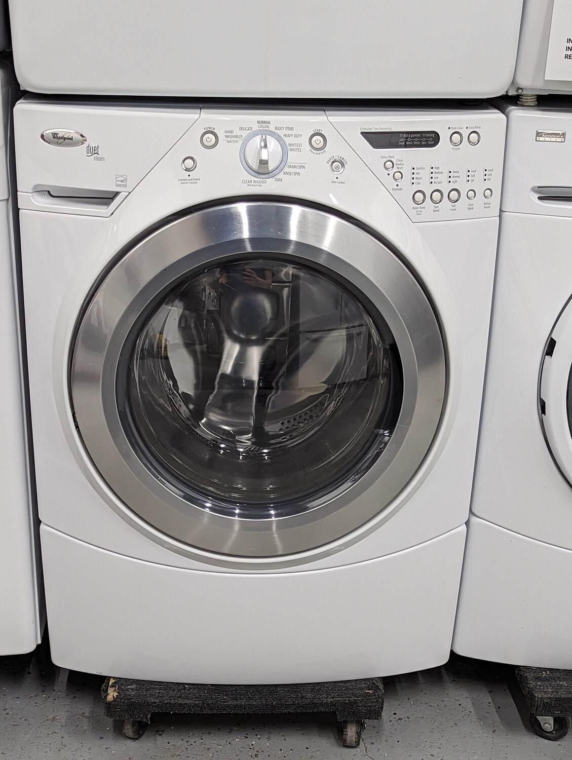 WHIRLPOOL DUET WHITE WASHER CSW2707901/ W4285