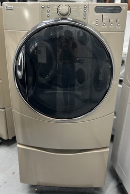 Kenmore Elite Beige Dryer w/ Pedestal MW0501075