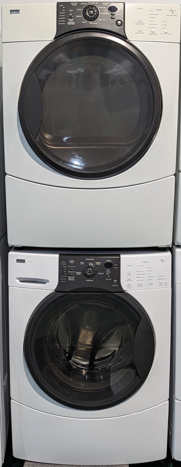 Kenmore Elite Washer (110.45872400) and Dryer (110.C82822101) Set