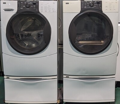 Kenmore Elite Washer (110.45872402) and Dryer (110.C85872401) Set