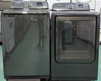 Samsung Washer (WA52T7650AV/A4) and Dryer (DVE52T7650V/AC) Set