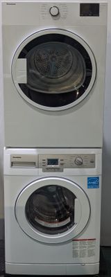 Blomberg Washer (WM77120NBL01) and Dryer (DV17600W) Set