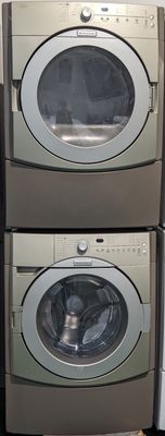KitchenAid Ensemble Washer (KHWS01PMT1) and Dryer (YKEHS02RMT0) Set