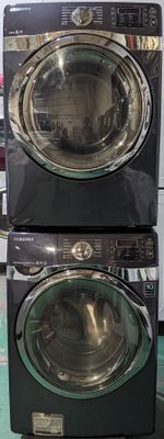 Samsung Washer (WF455ARGSGR/AA) and Dryer (DV455EVGSGR/AC 01) Set