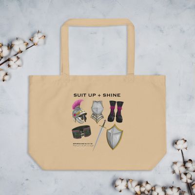 Suit up and Shine Tote Bag