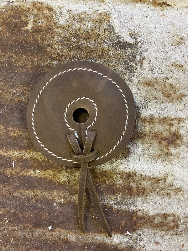 #209L Leather Bit Guards