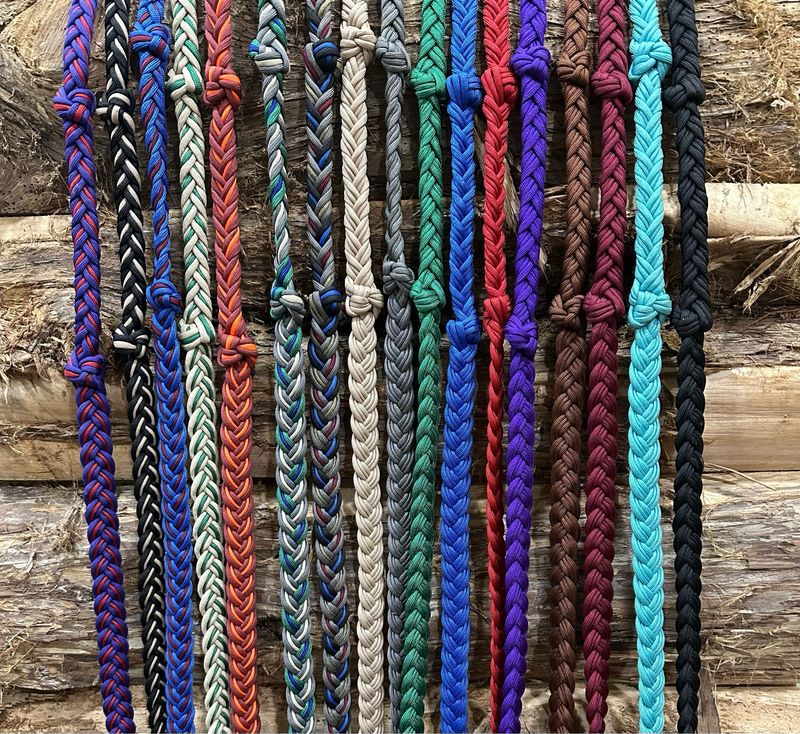 #197 Paracord Braided Reins