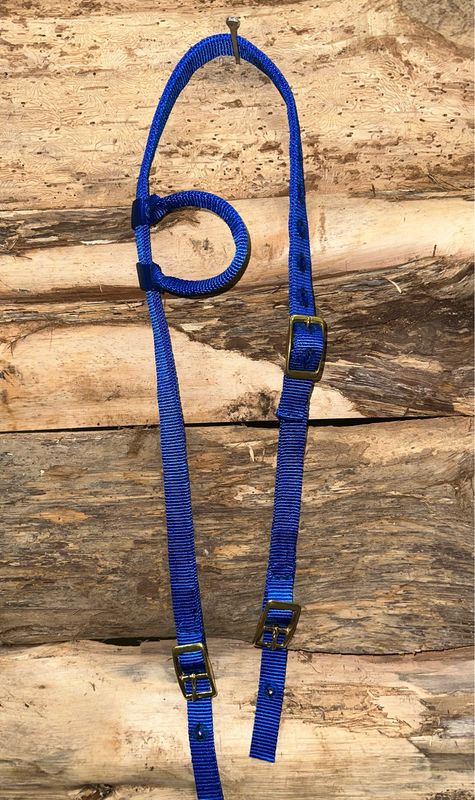 #333 Nylon Headstall With Buckle