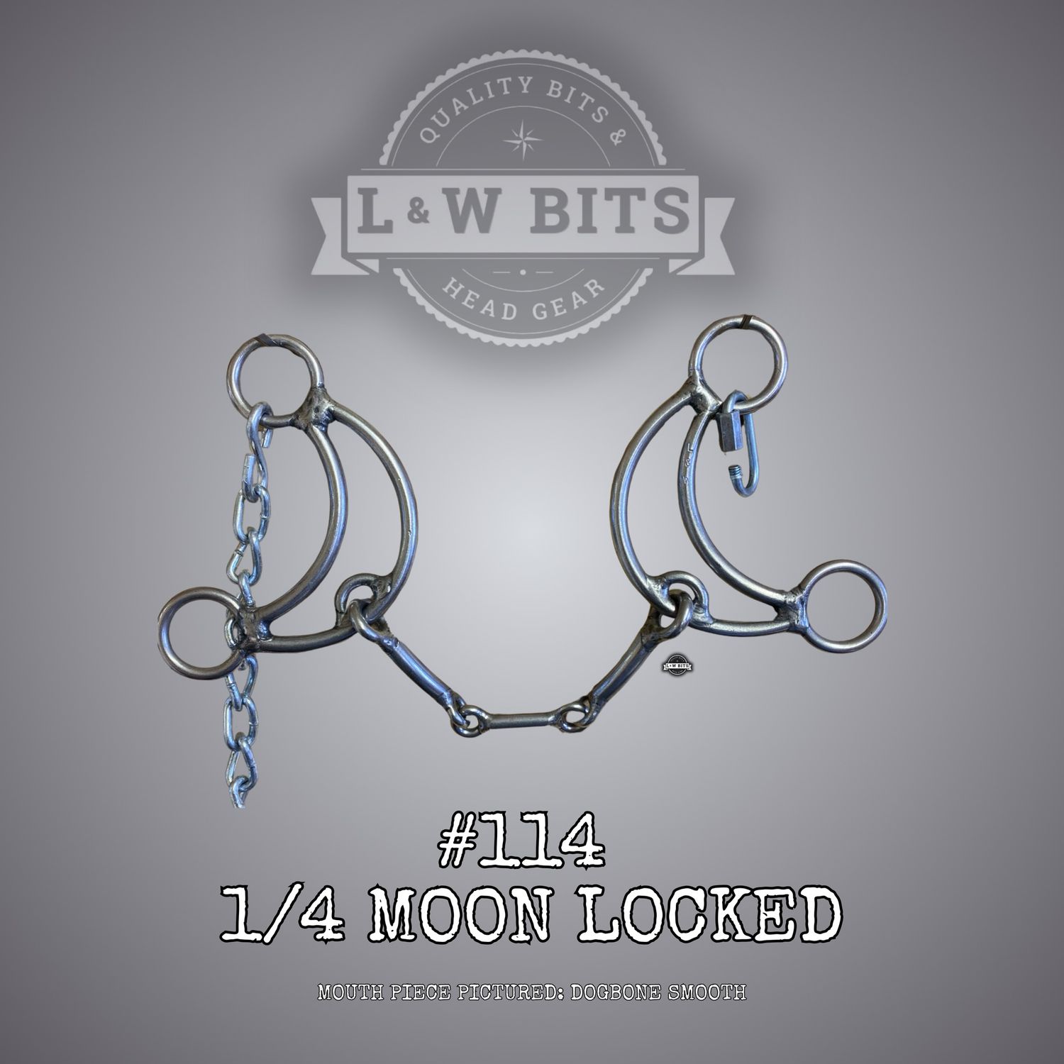 #114 1/4 Moon Locked