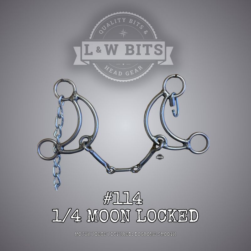 #114 1/4 Moon Locked