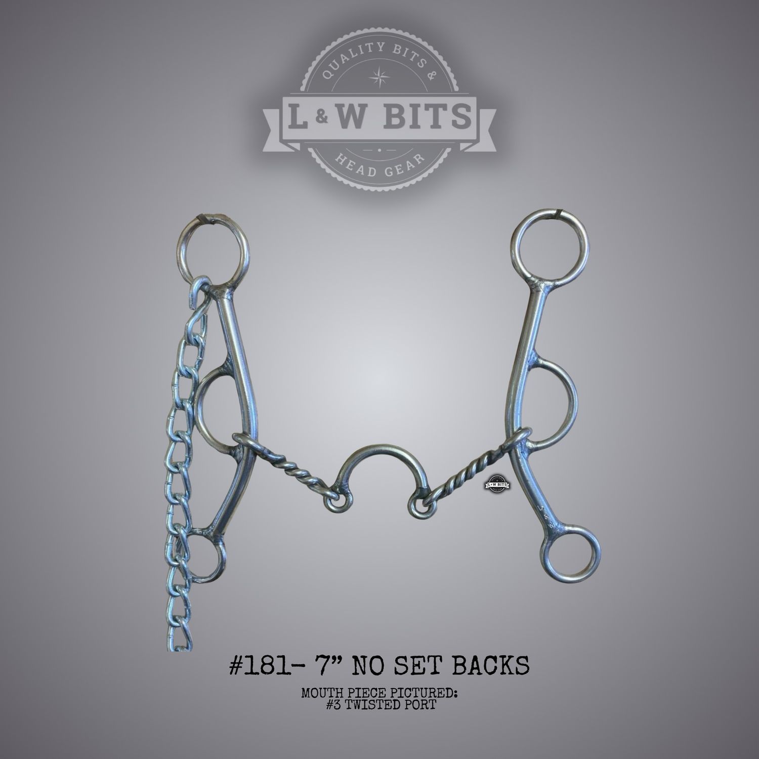 #181 7” No Set Backs