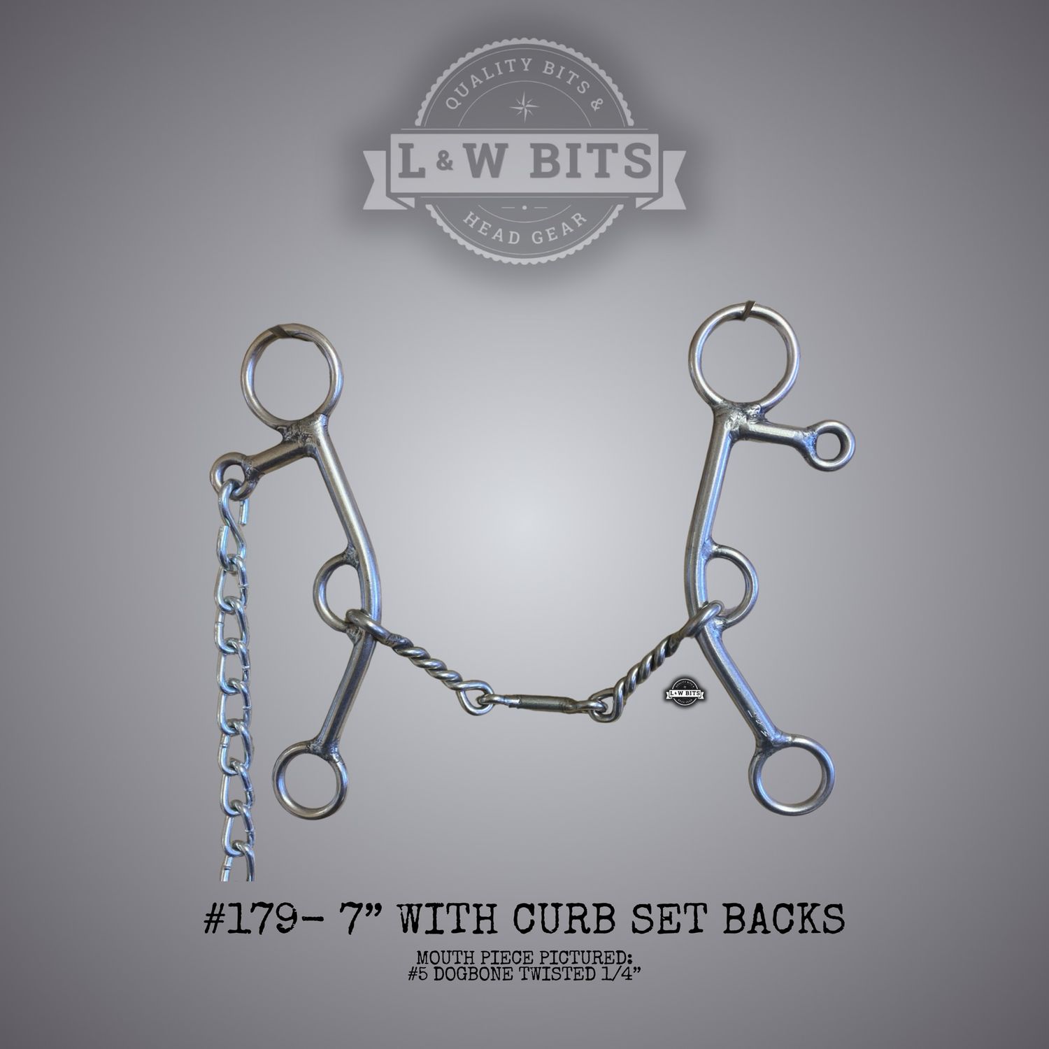 #179 7” With Curb Set Backs