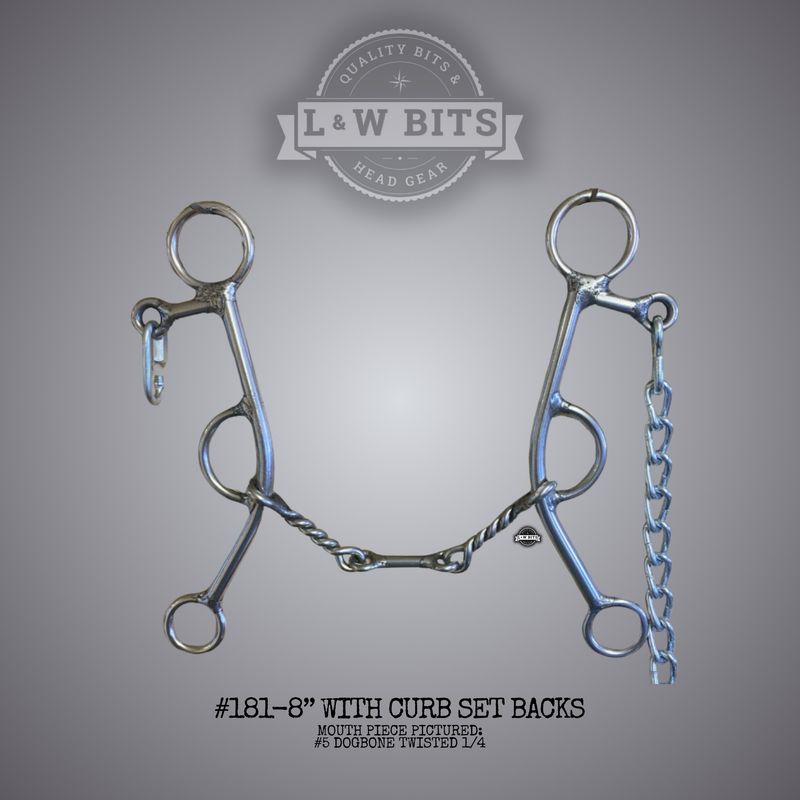 #181 8” With Set Backs