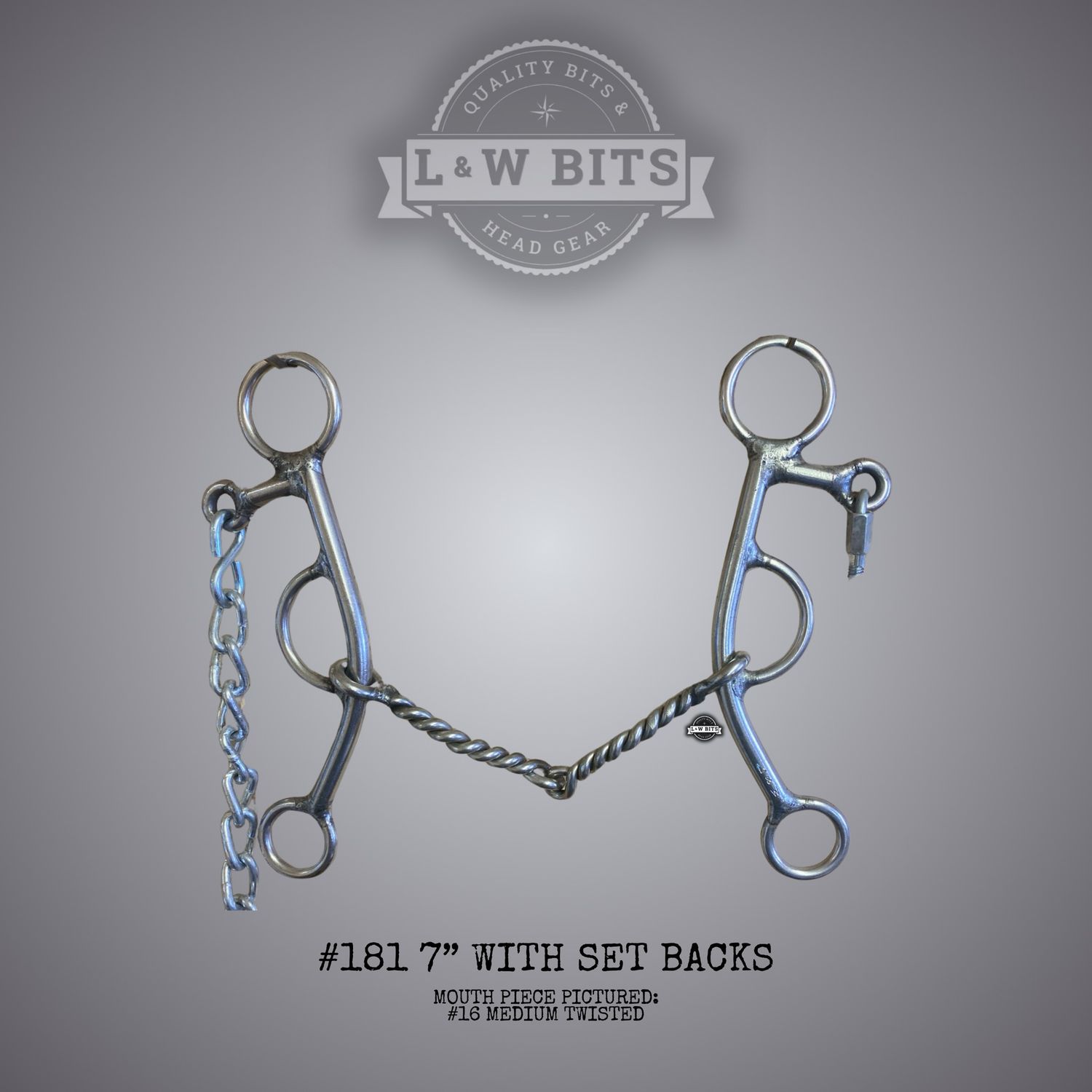 #181 7” With Set Backs