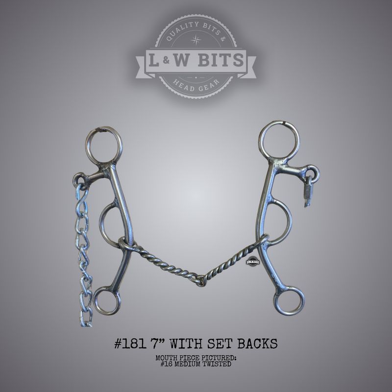 #181 7” With Set Backs