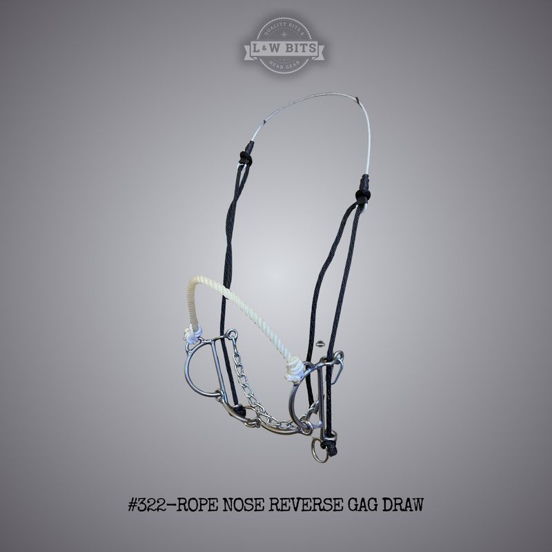 #322 Rope Nose Reverse Gag Draw #322 Rope Nose Reverse Gag Draw