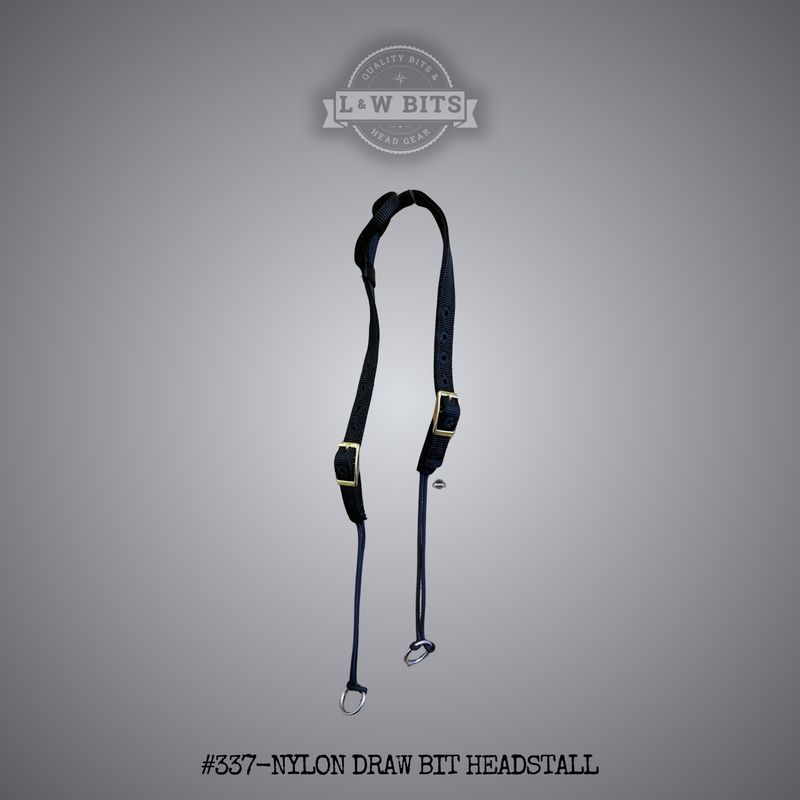 #337 Nylon Draw Bit Headstall