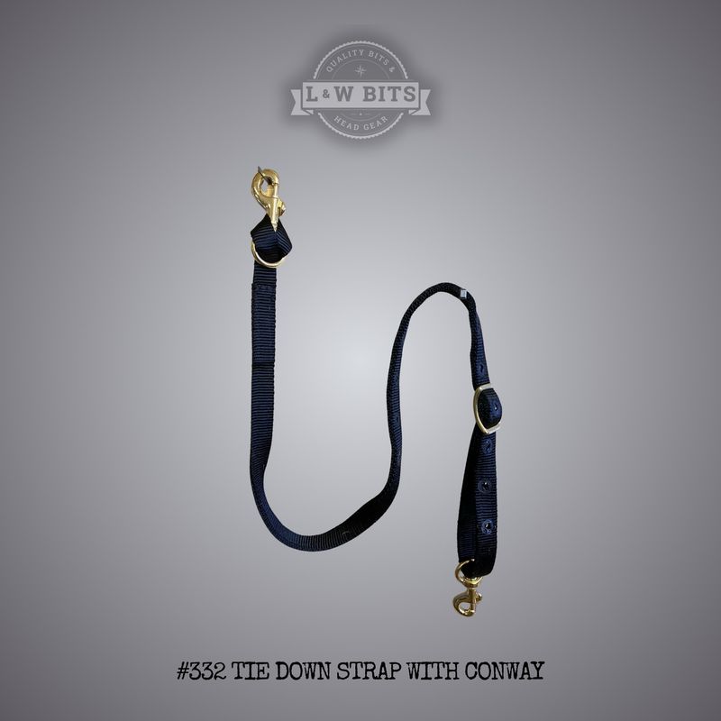 #332 Tie Down Strap With Conway